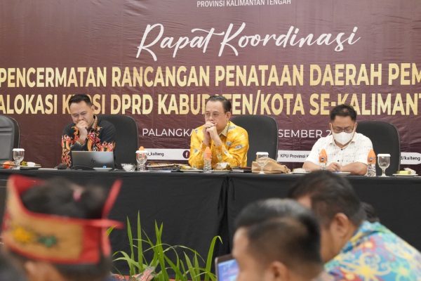 Rancangan Dapil Dan Alokasi Kursi Dprd Pada Empat Kabupaten Di Kalteng