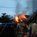 Gara-gara Kompor, Rumah Warga Sabaru Kota Palangka Raya Hangus Terbakar   