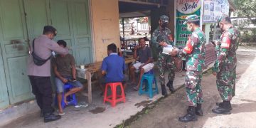 Personel Polsek Seruyan Tengah Gencar Lakukan Operasi Yustisi