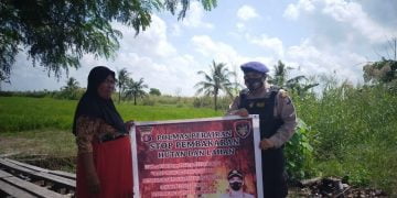 Sat Polairud Polres Seruyan Sosialisasikan Larangan Karhutla ke Warga Pesisir