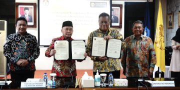 Tekankan Pentingnya Pembangunan SDM dan Riset, Gubernur Sugianto Sabran Teken NKB dengan Rektor Universitas Indonesia