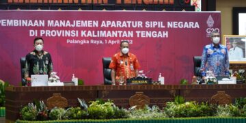 Pj. Sekda Kalteng Buka Pembinaan Manajemen ASN Tahun 2022