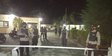 Siaga! Polsek Seruyan Hilir Perketat Pengamanan Mapolsek