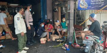 Tim Yustisi Polres Seruyan Sampaikan Pesan Kamtibmas dan Prokes