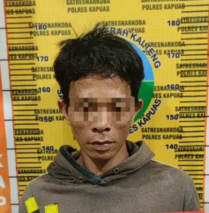 Pemuda yang kedapatan bawa sabu