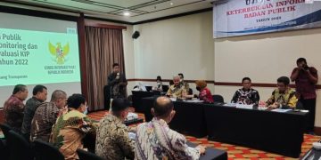 Wagub Edy Pratowo Ikuti Uji Publik Monev Keterbukaan Informasi Publik Tahun 2022