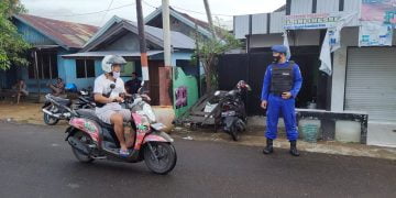 Rutin, Kapolres Seruyan Terjunkan Anggota Gatur Pagi