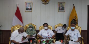 Rapat Monitoring Proyek Strategi Nasional Food Estate Kalteng