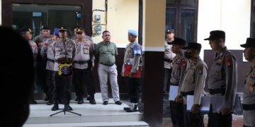 Semangat Mengawali Pagi, Polres Seruyan Siap Siaga