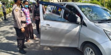 Hari Libur, Polres Seruyan Tetap Operasi Yustisi Tekan Penyebaran Covid-19