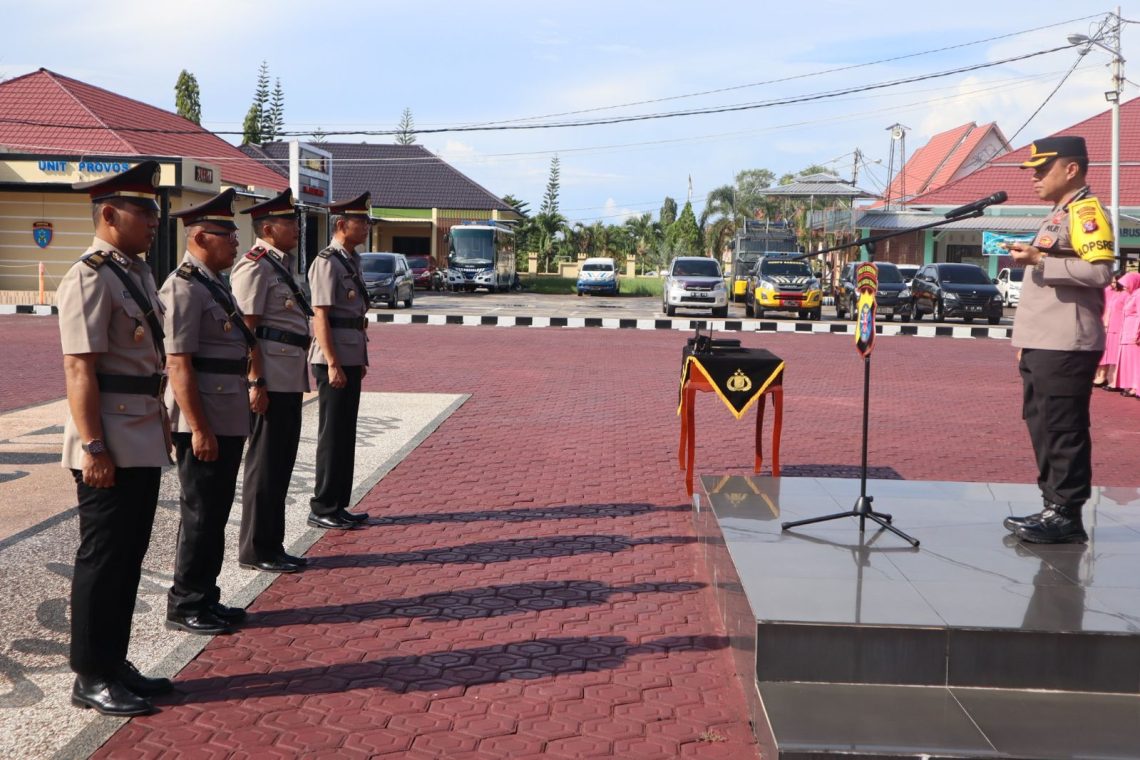 Sertijab Pejabat JPT Polres Seruyan