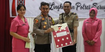 Kenal Pamit PJU Polres Seruyan, Kapolres Memberikan Sambutan Ini