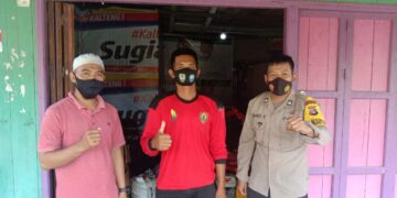 Polres Seruyan Sosialisasi Kamtibmas, Prokes dan Maklumat Tentang Karhutla