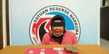 Polisi Tangkap Nenek yang Nekat Jual Shabu