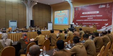 Gubernur Kalteng Gelar Rapat Terbatas dengan Pemkab Kotawaringin Barat