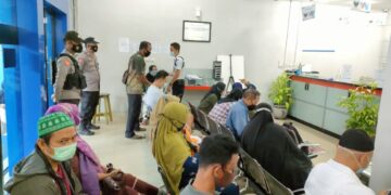 Kapolsek Seruyan Hilir Turun Langsung Amankan Penyaluran Dana BPUM