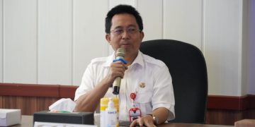 Asisten Bidang Pemkesra Kaspinor Lepas Peserta Gita Bahasa Nusantara Provinsi Kalteng
