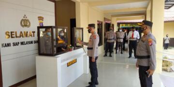 Kapolres Seruyan Cek Gedung Sentra Pelayanan Kepolisian Terpadu Satu Pintu