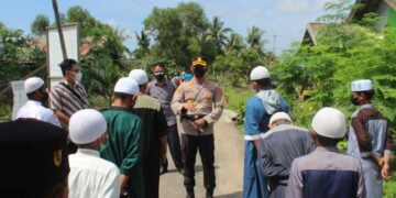 Kapolres Seruyan Cek dan Tinjau Vaksinasi Massal di Gerai Presisi