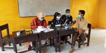 Polsek Seruyan Tengah Pantau dan Amankan Vaksinasi di Masyarakat