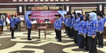 Dikukuhkan Pengurus Korpri Kalteng Masa Bakti 2022-2027