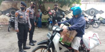 Tim Yustisi Polres Seruyan Gencarkan Kegiatan Himbauan Prokes