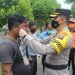 Kapolres Seruyan Pimpin Pembagian Masker Serentak di Bumi Gawi Hatantiring