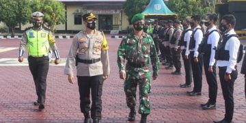 Perkuat Sinegritas Polres Seruyan dan TNI Jalin Komunikasi