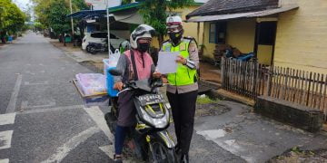 Sat Lantas Polres Seruyan Sosialisasi Maklumat Kapolda Kalteng
