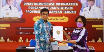 Penyerahan DUPAK JFT Pranata Humas Periode I 2022