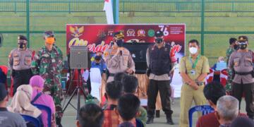 Kapolres Seruyan Hadiri Merdeka Bervaksin Untuk Indonesia Tangguh