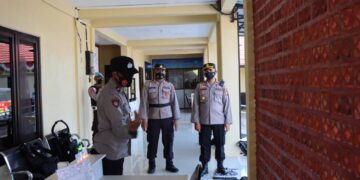 Wakapolres Seruyan Melaksanakan Pengecekan Gedung Penjagaan dan SPKT