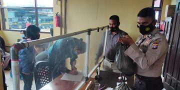 Pelaksanaan Jam Besuk Tahanan Dibatasi di Rutan Polres Seruyan