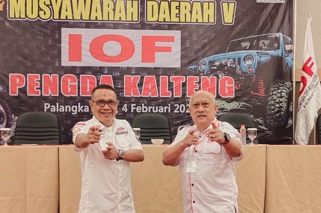Ketua Pengda IOF Kalteng, Herry Fernando Toeweh