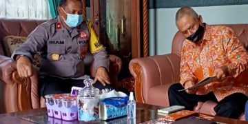 Polres Seruyan Bersama Tokoh Masyarakat Siap Sambut Kapolda Kalteng