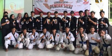 Komunitas Milenial Pendukung Ganjar Gelar Lomba Pencak Silat di Pulang Pisau
