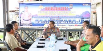Melalui Jumat Curhat, Kapolres Seruyan Mendengarkan Aspirasi Para Pelaut