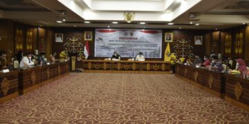 Asisten Ekbang Setda Kalteng Terima Kunjungan Waket DPD RI Bidang II