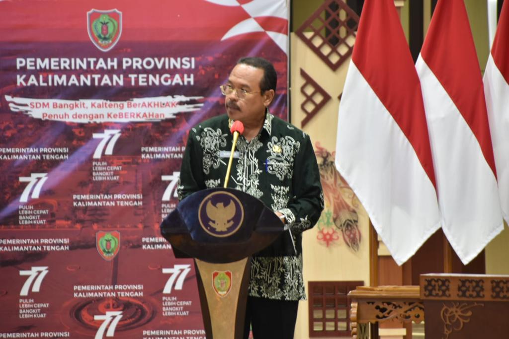 Sekretaris Daerah Provinsi Kalimantan Tengah H. Nuryakin