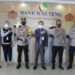 Sambangi Bank Kalteng, Kapolres Seruyan Ingatkan Penerapan Prosedur Keamanan