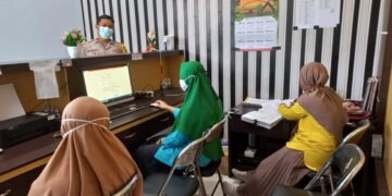 Bhabinkamtibmas Polsek Seruyan Hilir Gelar Sosialisasi Saber Pungli