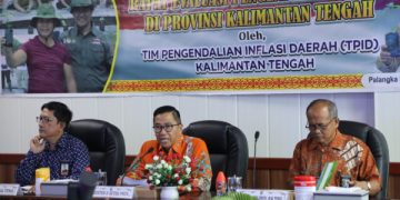 Tekan Inflasi Kalteng di Bulan Mei, Leo Harapkan TPID Provinsi dan Kabupaten/Kota Perkuat Sinergi