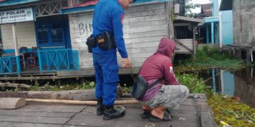 Satpolairud Polres Seruyan Ciptakan Situasi Kamtibmas Kondusif