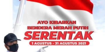 Maknai Kemerdekaan, Ben Ajak Warga Kibarkan Merah Putih