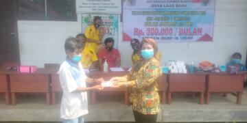 Pemdes Laas Baru Salurkan BLT-DD Kepada 56 KPM Selama 5 Bulan