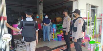Personel Polres Seruyan Masif Melaksanakan Sosialisasi Kamtibmas dan Prokes