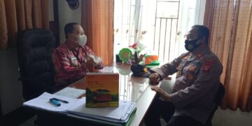 Kasat Binmas dan Personil Koordinasi Kesiapan Peringatan Hari Pahlawan
