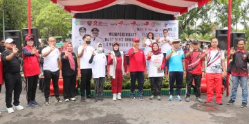 Peringati Hari AIDS Sedunia, Pemprov. Kalteng Gelar Senam Bersama
