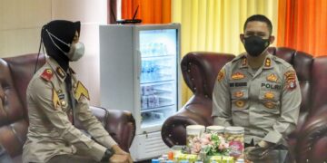 Kapolres Menerima Kunjungan Taruni Akpol Asal Kabupaten Seruyan