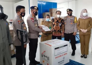 Vaksin Covid-19 Sinovac Tiba di Palangka Raya